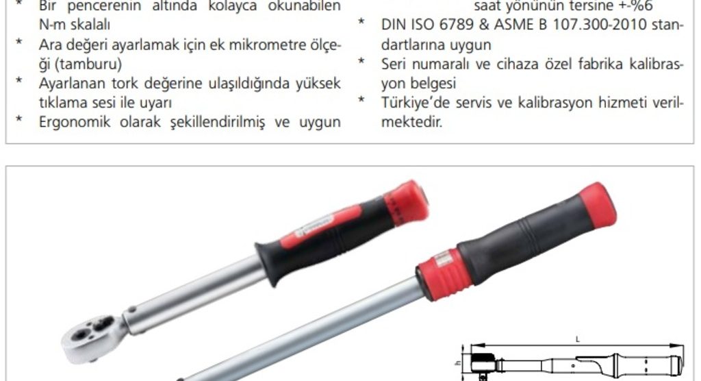 MEKANİK TORK ANAHTARI – PTC